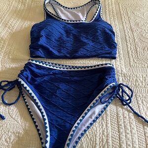 Two piece swim suit